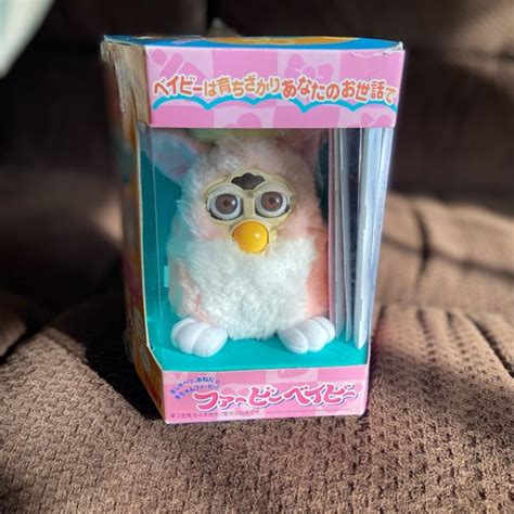 Tomy Toys Vintage Tomy Furby Rare Furbies Baby Furby Pink Poshmark