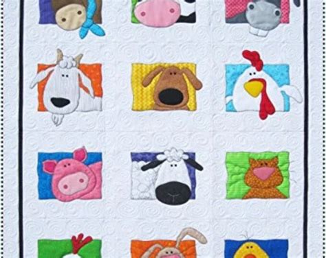 Animal Whimsy Quilt Pattern By Amy Bradley Etsy