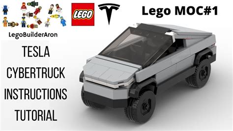 Lego Moc Tesla Cybertruck By Aolaughlin Rebrickable Build With Lego