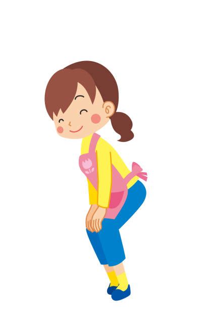 Clip Art Of Women Bent Over Illustrations Royalty Free Vector Graphics