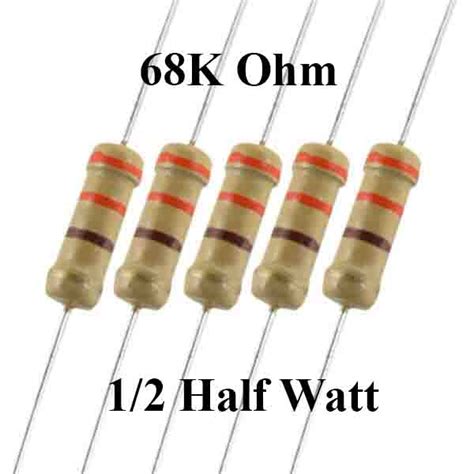 68k Ohm 12 Half Watt Resistor Archives Eeeshopbd