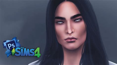 The Sims 4 I Create A Sim Photoshop Edit Hagan Youtube
