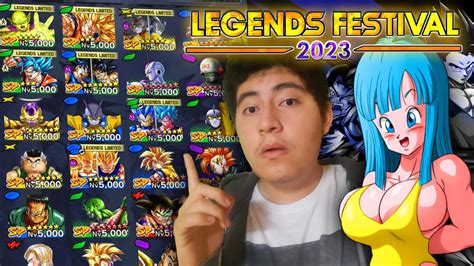 ⭐ Mi Cuenta Despues Del Legends Festival 2023 ⭐dragon Ball Legends