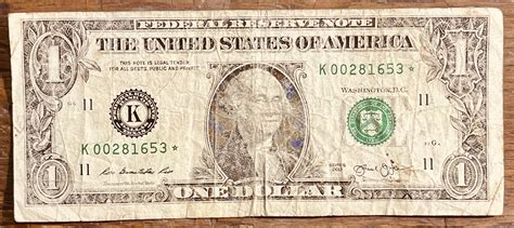 One Dollar Bank Star Note Series 2013 1 United States Dollar Etsy