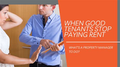 When Good Tenants Stop Paying Rent | What’s a Portland Property Manager