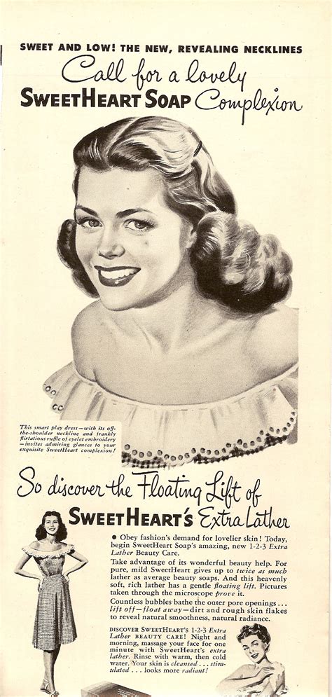 Sweetheart Soap Ad 1947