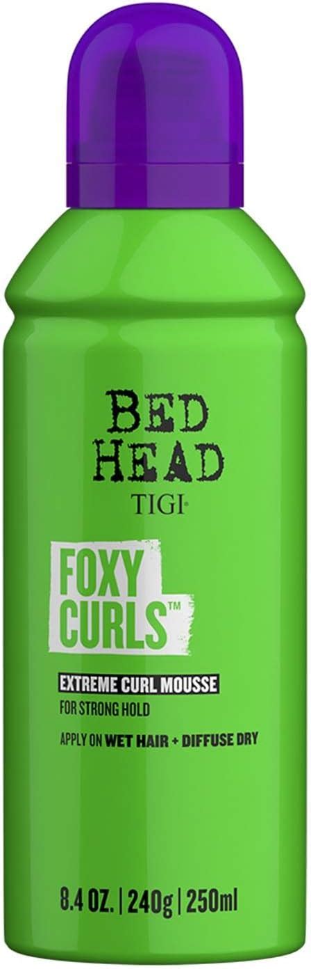 Amazon Com Tigi Bed Head Foxy Curls Extreme Curl Mousse Violet