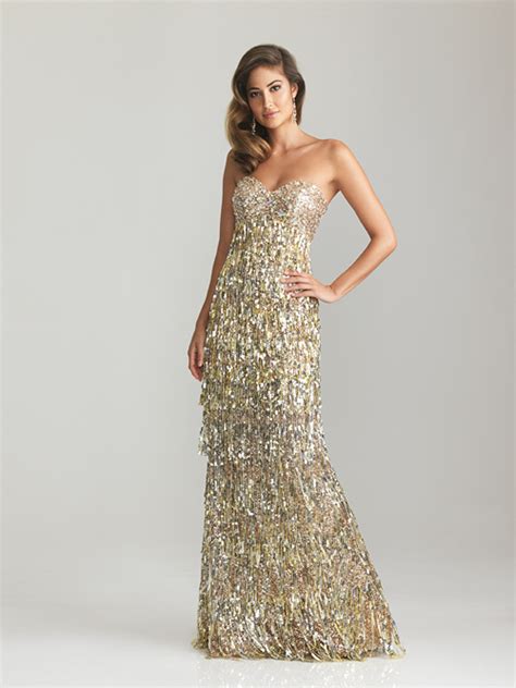 Gold Sequin Dress Picture Collection