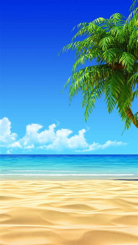 Beach House On Tropical Island Beach Iphone Hd Phone Wallpaper Pxfuel