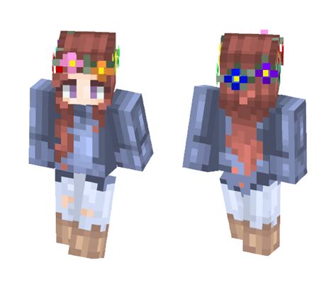 Download 3 Pride Flower Crown Minecraft Skin For Free