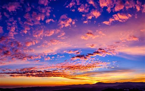 golden hour wallpaper 4k 5k sunset clouds landscape