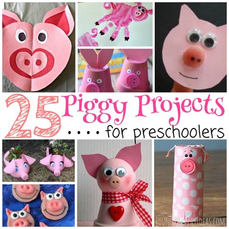 25 Precious Piggy Projects For Preschoolers