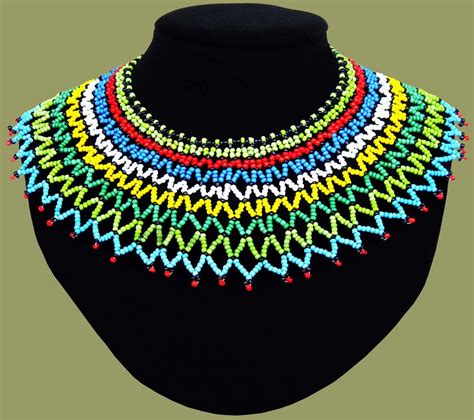 Necklaces Assorted Zulu Wedding Necklace African Necklace African