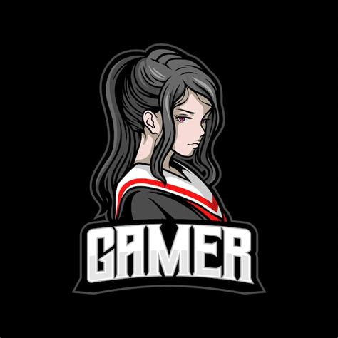 Premium Vector Esport Logo Gamer Girl Sports Mascot