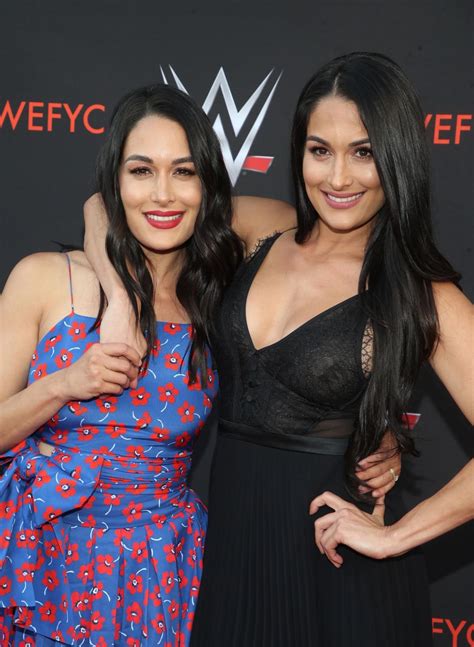 Brie And Nikki Bella At Wwe Fyc Event In Los Angeles 06062018 Hawtcelebs