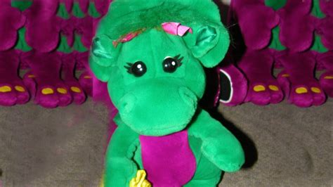 Baby Bop 7 Plush Barney And Friends Universal Studios Baby Bop Green
