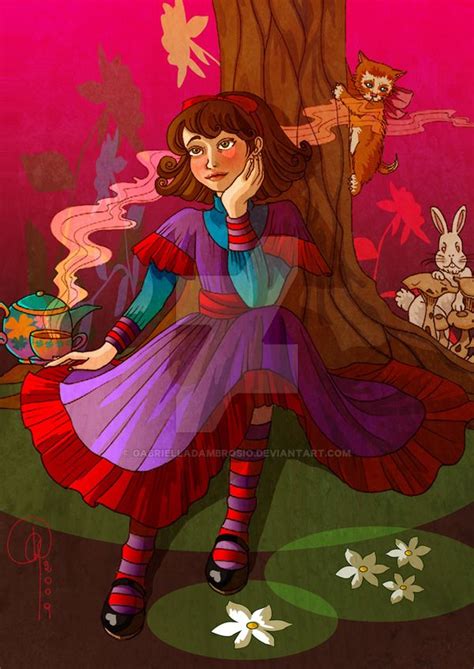 Alice In Wonderland Part I By Gabrielladambrosio Deviantart On