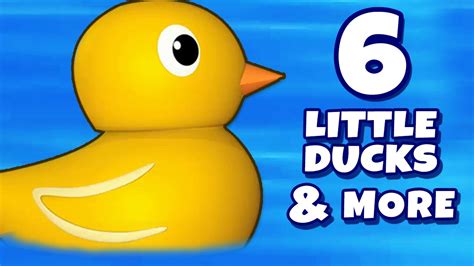 Nursery Rhymes And Kids Songs Six Little Ducks Raggs Tv Youtube