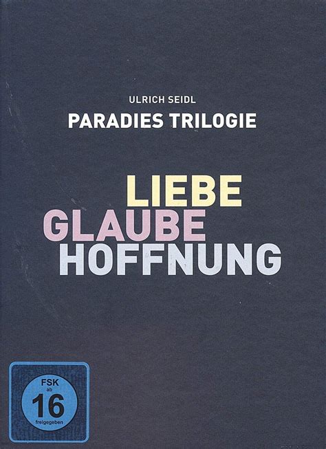 Paradies Trilogie Liebe Glaube Hoffnung 4 Dvds Amazonde Ulrich Seidl Dvd And Blu Ray