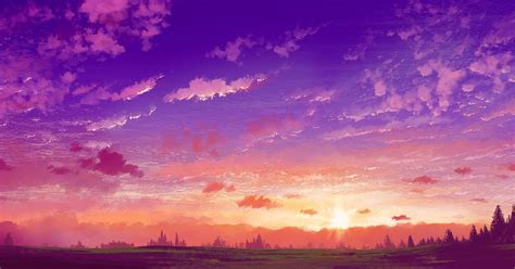Aesthetic Anime Sunset Wallpaper Iphone Anime Background City Sunset
