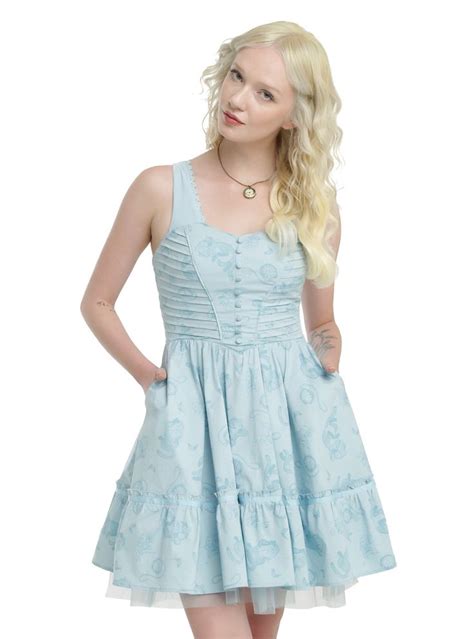 Disney Alice Through The Looking Glass Alice Tea Party Dress Hot