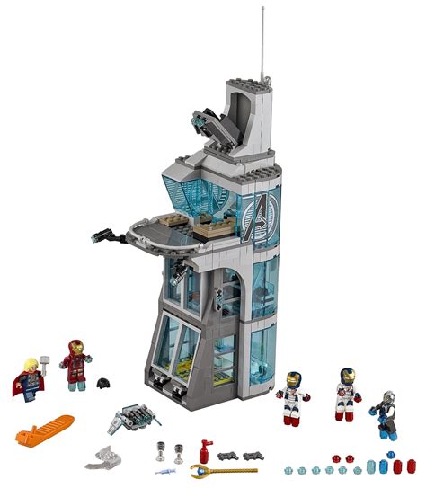 Lego Attack On Avengers Tower 76038 Hi Res Photos Bricks And Bloks