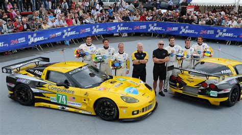 Corvette Racing At The Hours Of Le Mans Endurance Race