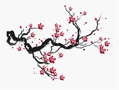 Clip Art Drawing Detail For Drawing Cherry Blossom