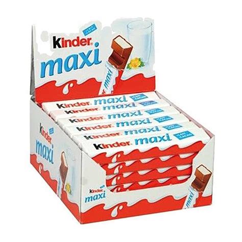 Buy Kinder Maxi Chocolate 21 G Pack Of 36 Online Shop Food