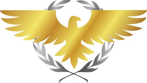 Download Hd Silver N Gold Golden Eagle Logo Png Transparent Png Image