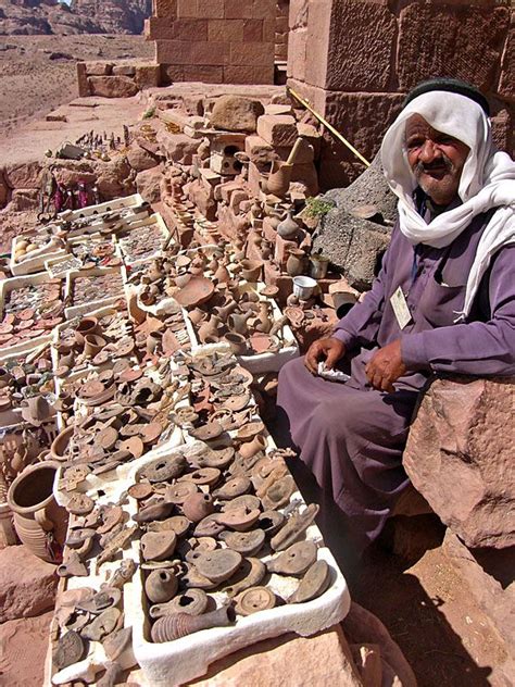 Old Artifacts Seller A Photo From Aqaba South Trekearth Petra