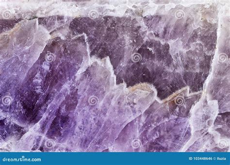 Amethyst Polished Violet Texture Stock Photo Image Of Polished