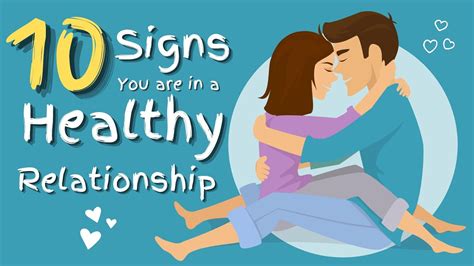 Signs You Are In A Healthy Relationship Youtube