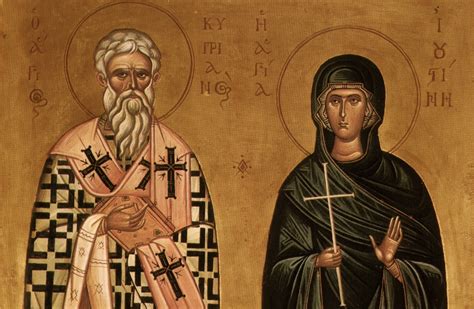 Some Miracles Of Saints Cyprian And Justina Orthochristiancom