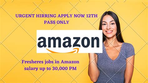 Freshers Jobs Amazon Recruitment 2022 Amazon Work From Home Jobs 12th Pass Jobs Amazon Jobs