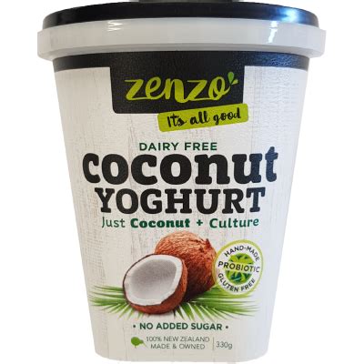 Calories In Zenzo Dairy Free Coconut Yoghurt G Calorie