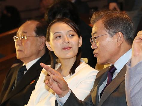 Kim yo jong attends a concert of the moranbong band with her brother and senior dprk officials in march 2014 (photo: Kim Yo-jong: What do we know about Kim Jong-un's sister ...