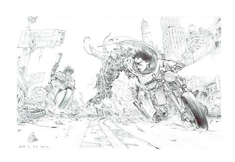 Akira By Kim Jung Gi Imaginarybikers