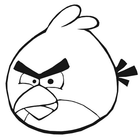 Red Angry Bird Coloring Pages Best Place To Color