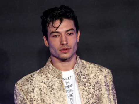 Ezra Miller pretends to be happy | English Movie News - Times of India