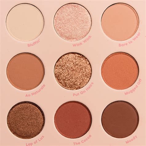 Colourpop Nude Mood Pan Pressed Powder Palette Review Swatches