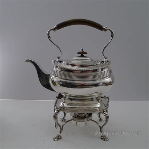 Antiques Atlas Silver Plate Spirit Kettle And Stand Mappin And Webb