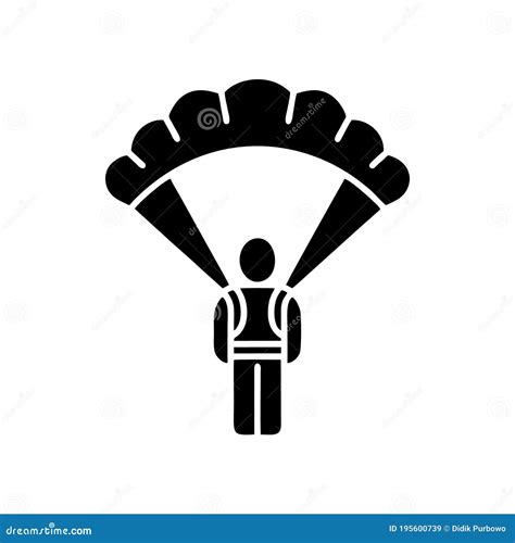 Parachute Icon Trendy And Modern Parachute Symbol For Logo Web App