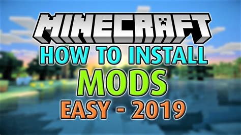 There is a center list which is home to all the files that are to be. How to get Minecraft Mods on PC - YouTube