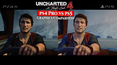 Uncharted 4 Ps5 Vs Ps4 Pro Graphics Comparison Nv Game Zone Youtube