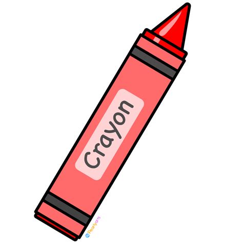 Red Crayon Clipart Free Download Pearly Arts