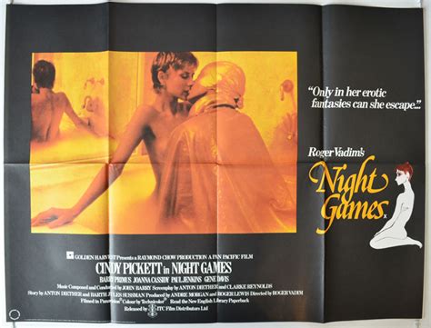 Night Games Original Cinema Movie Poster From Pastposters Com British