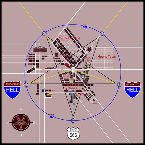 Whole Map Of Hell Hazbin Hotel And Helluva Boss By Luciusulloa123 On Deviantart
