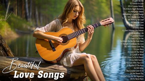 top 50 guitar love songs instrumental the best relaxing romantic guitar music of all time