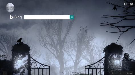 Bing Dogpile And Search Industry Halloween Home Pages